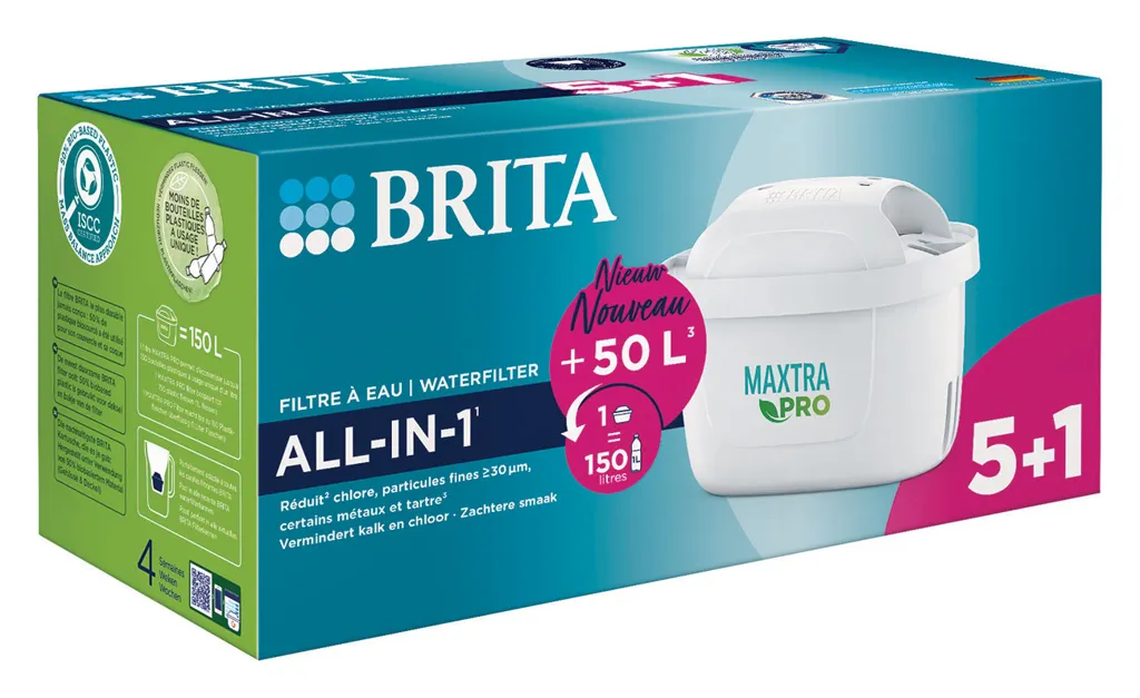 BRITA Cartouche filtrante MAXTRA PRO ALL-IN-1 5+1 GRATUIT
