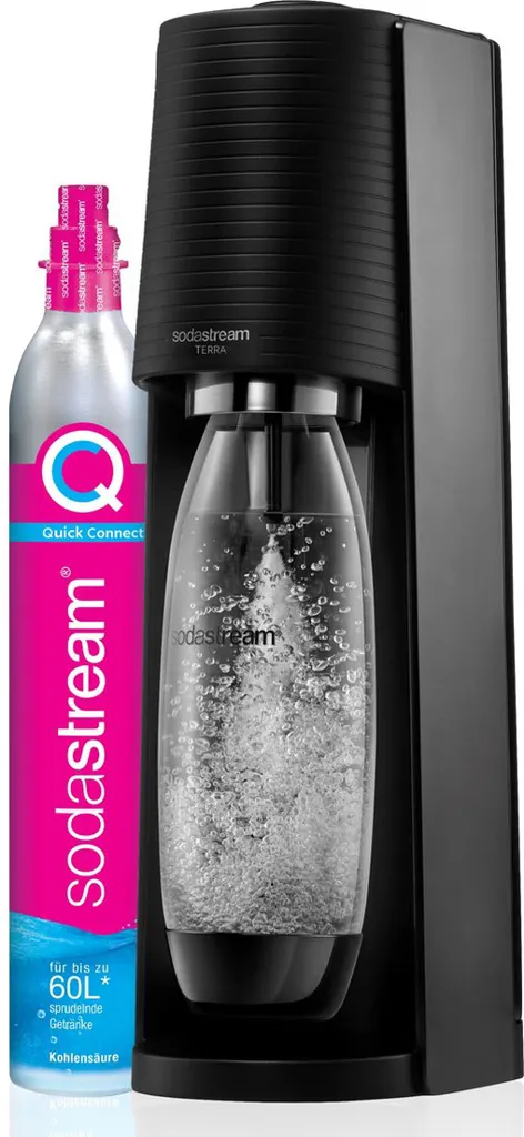 SODASTREAM Machine à boisson pétillante Terra - Noir