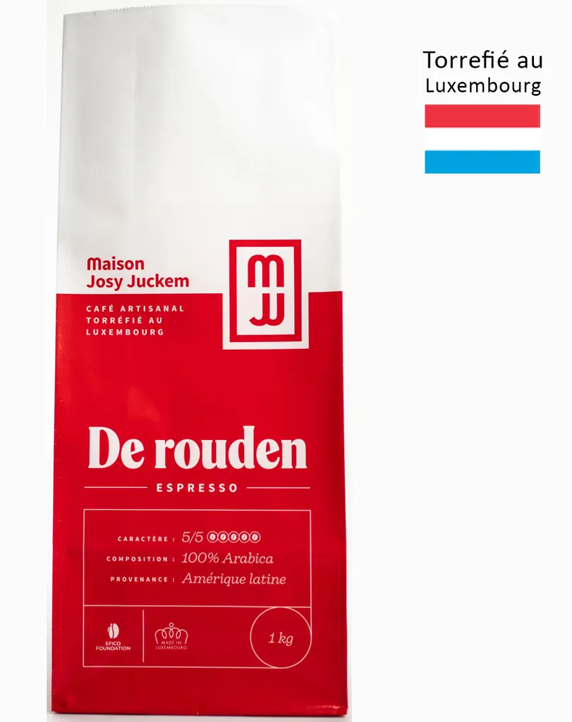 JOSY JUCKEM Café en grain Juca De rouden - Espresso - 1Kg