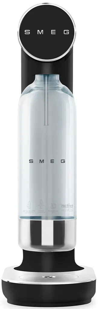 SMEG Machine à boisson pétillante SKC01BLM - Noir mat