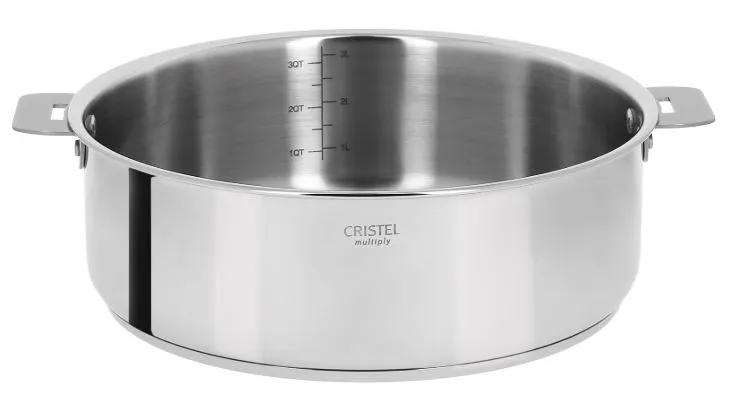 CRISTEL Sauteuse Inox Ø24cm - Casteline S24QMP