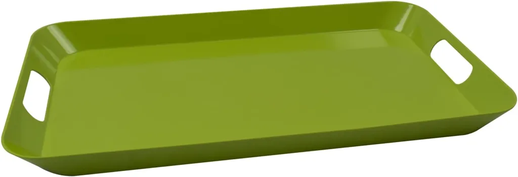 Z! designs Plateau rectangulaire 51 cm - Kiwi