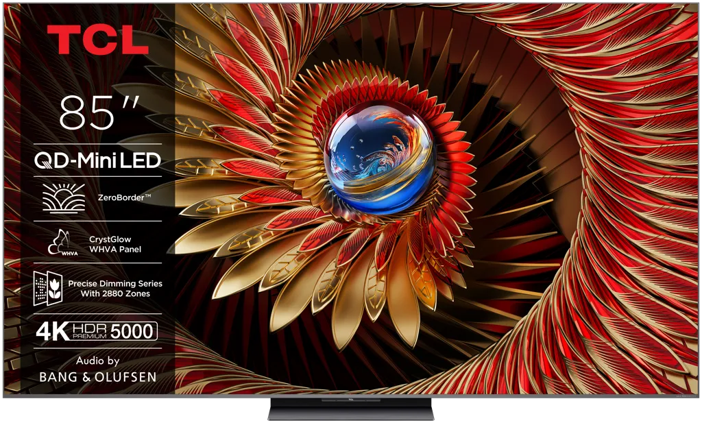 TCL TV QD Mini LED 85C89K (2025) 85"(215cm) 4K