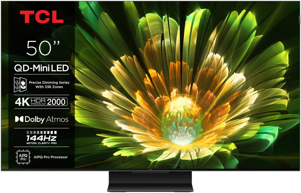TCL TV QD-Mini LED 50C79K (2025) 50"(126cm) 4K