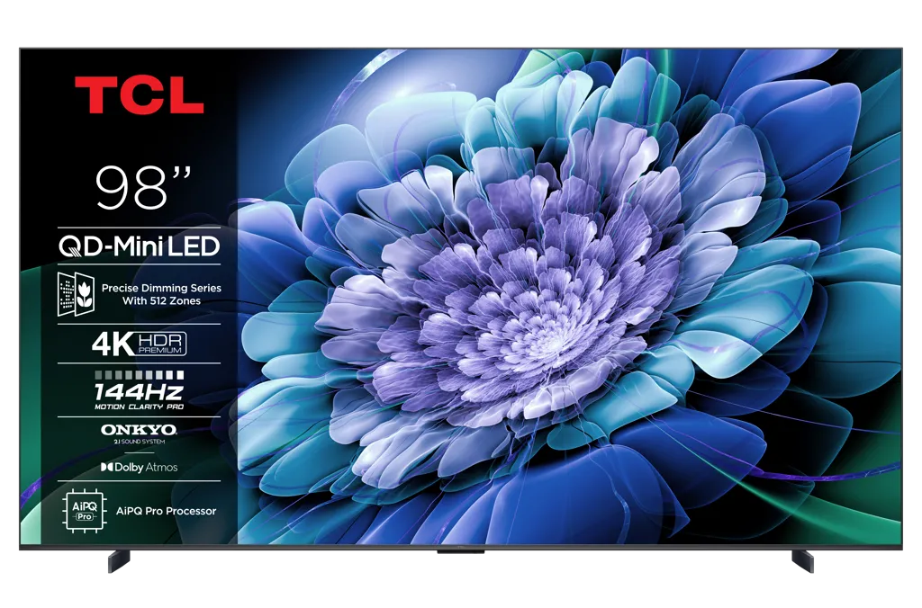 TCL TV QD-Mini LED 98C69K (2025) 98"(249cm) 4K