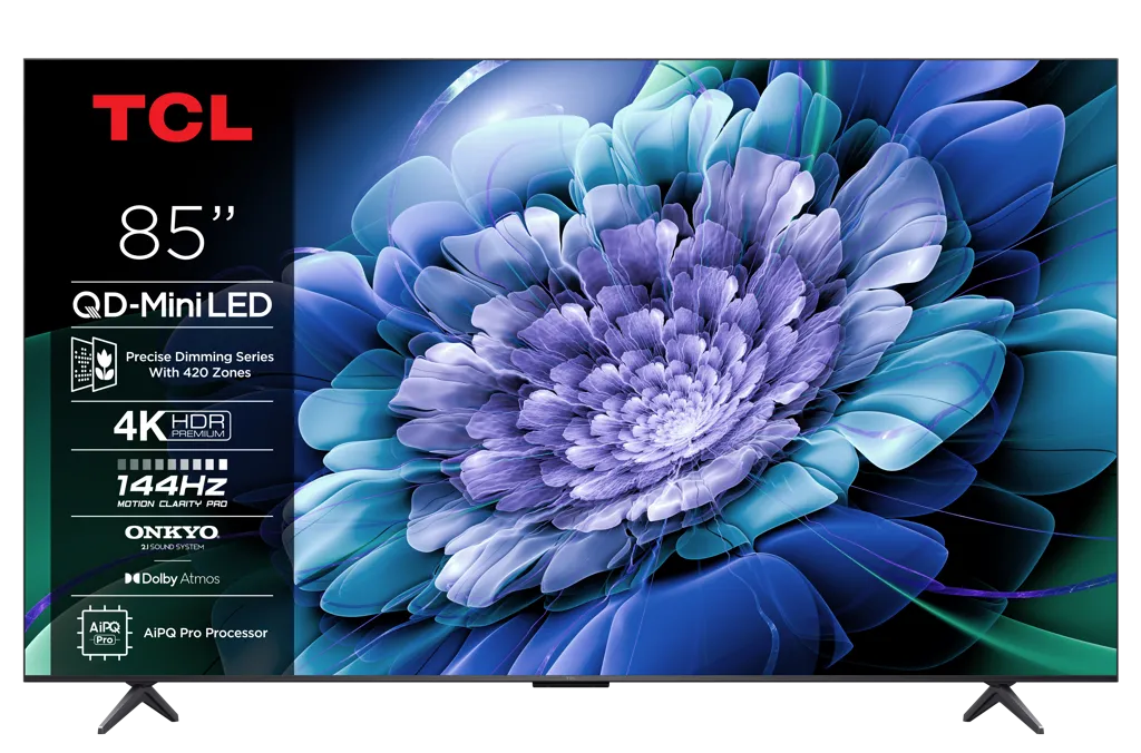 TCL TV QD-Mini LED 85C69K (2025) 85"(215cm) 4K