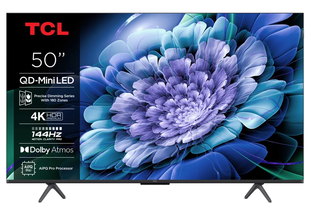 TCL TV QD-Mini LED 50C69K (2025) 50"(126cm) 4K