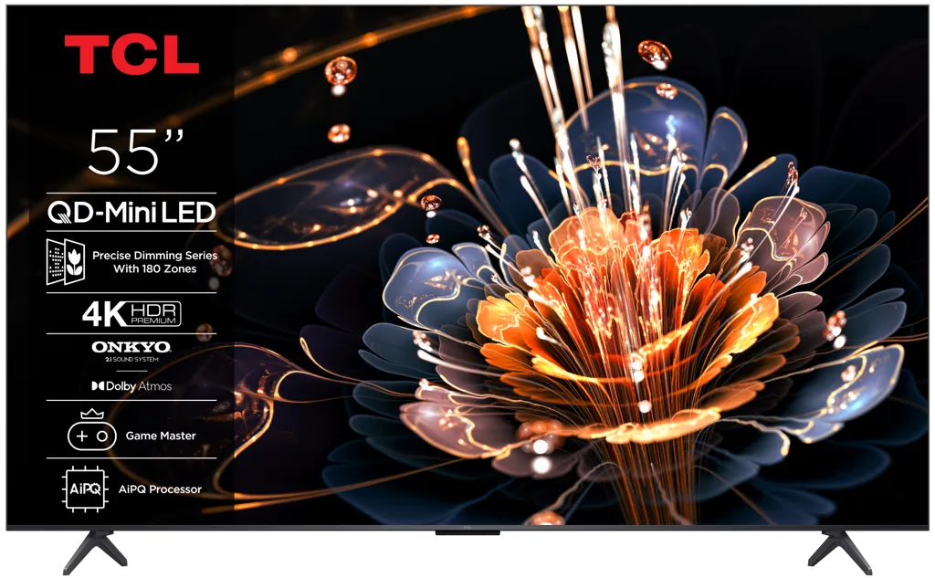 TCL TV QD-Mini LED 55C69KS (2025) 55"(139cm) 4K