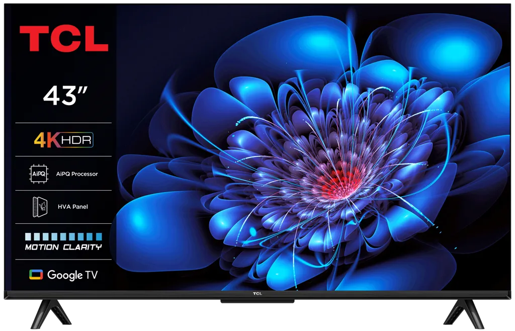 TCL TV LED 43P69K (2025) 43"(108cm)