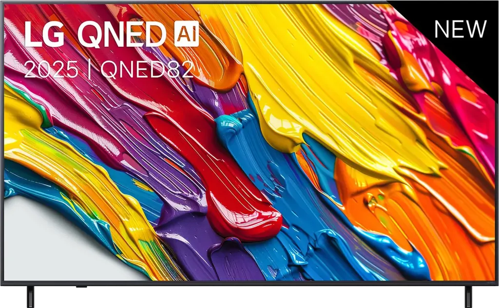 LG TV QNED AI 4K 43QNED82A6B - 43 pouces