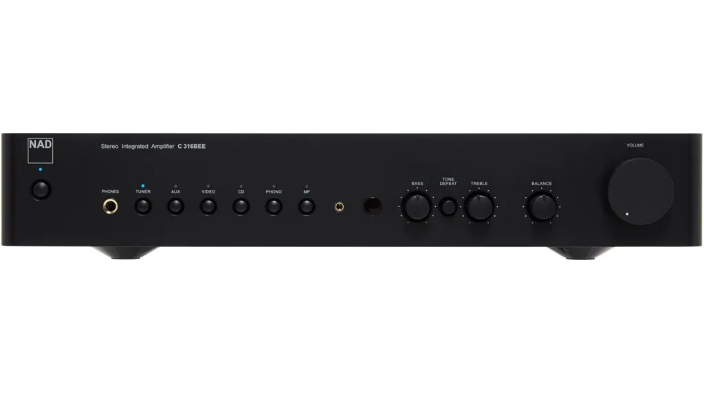 NAD Amplificateur HIFI C316BEE V2 Noir