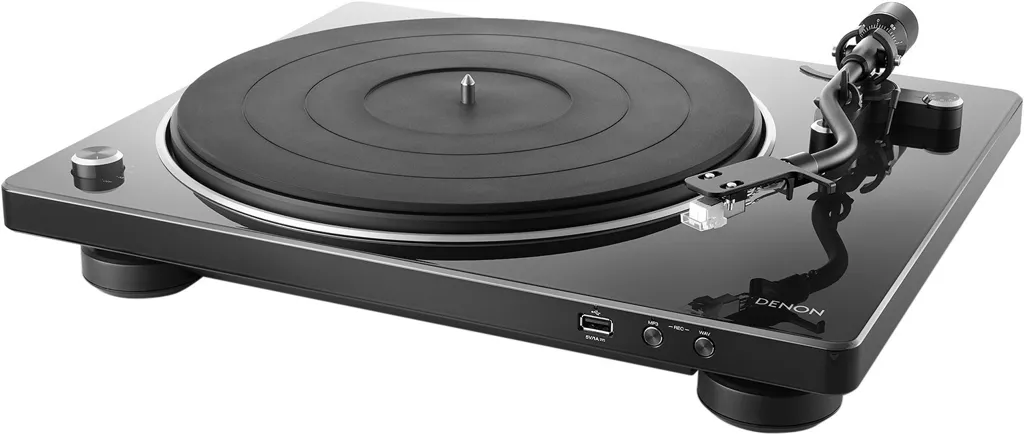 DENON Tourne-disque DP-450USB Noir