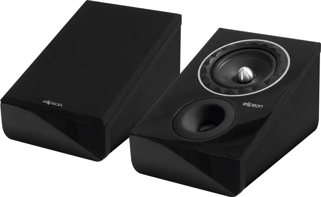 ELIPSON Enceintes surround Prestige Facet 6ATM - 2 Pièces - Noir