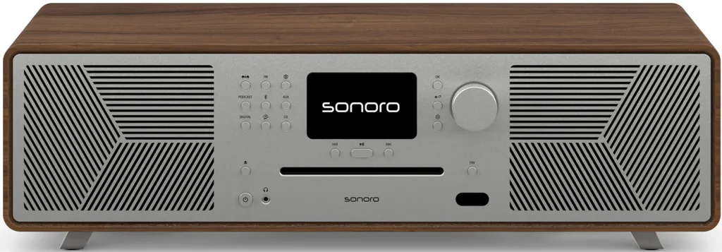 SONORO Radio internet All-in-One Meisterstück (Gen.2) - Noyer/Argent