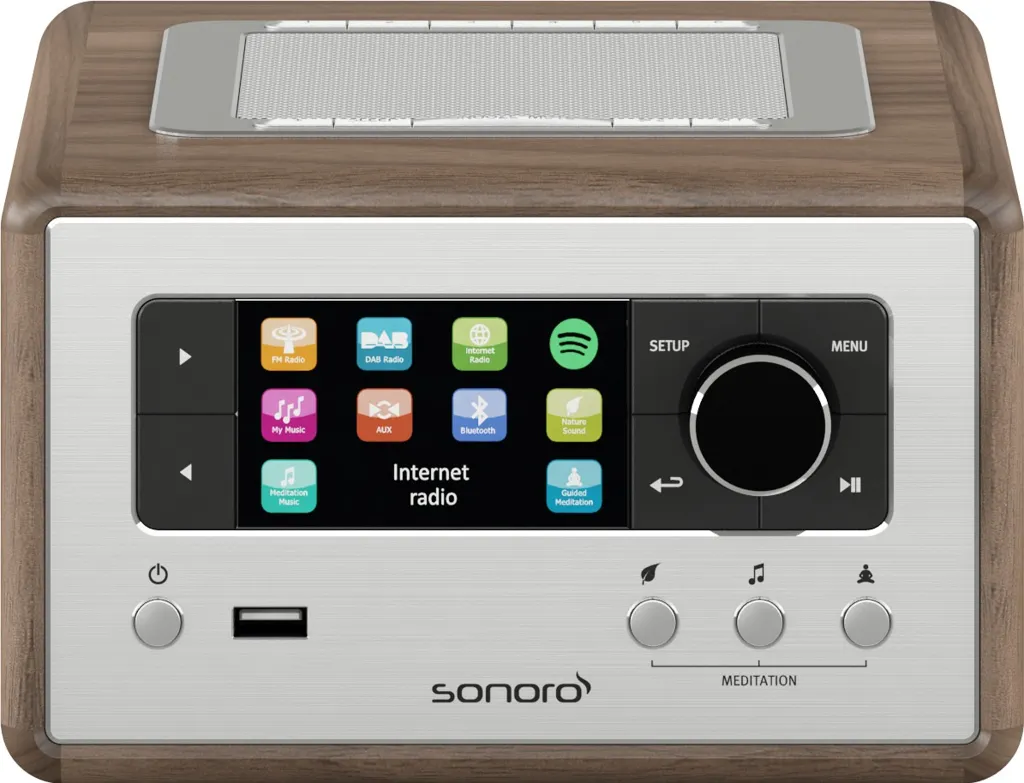 SONORO Radio internet SO-810 V2 RELAX -  Noisette