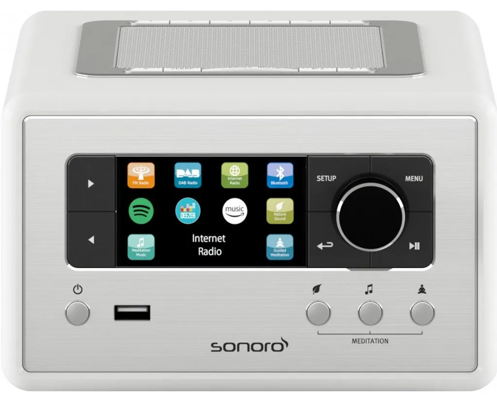SONORO Radio internet RELAX SO-810 V2 - Blanc