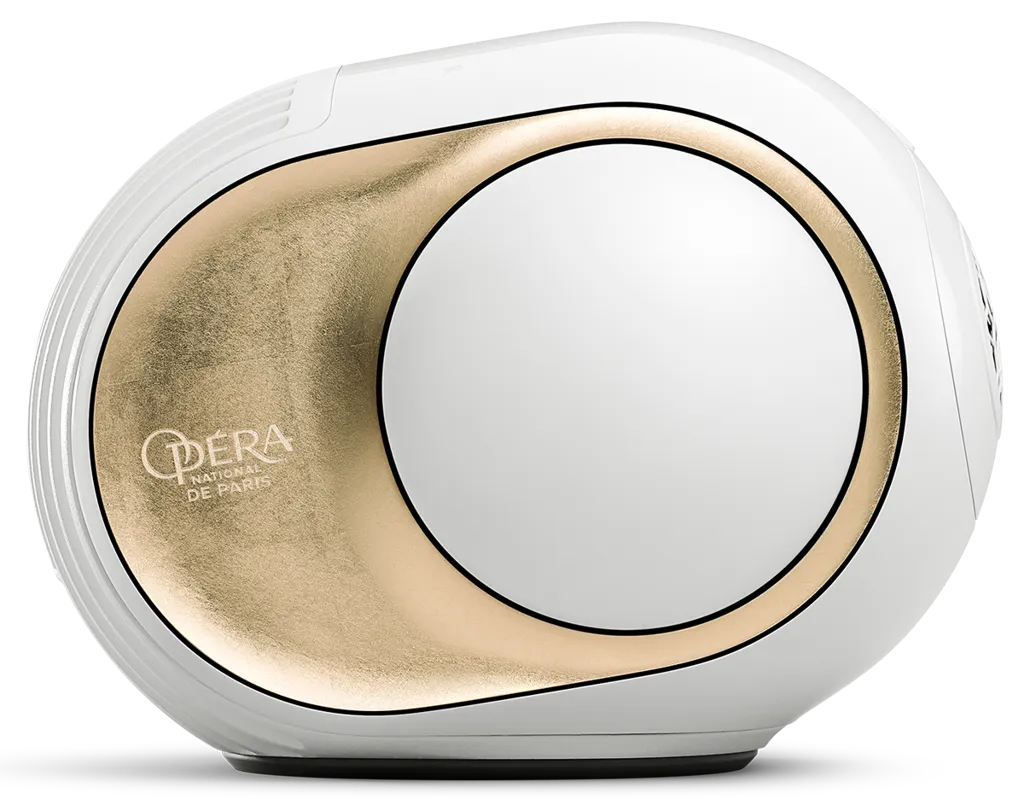 DEVIALET Enceinte Bluetooth et WiFi Phantom II 98 dB Opéra de Paris  - Blanc/Or