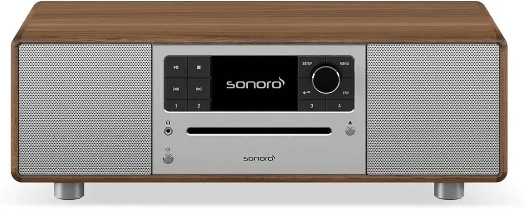 SONORO Radio Internet PRESTIGE - Noyer/Gris