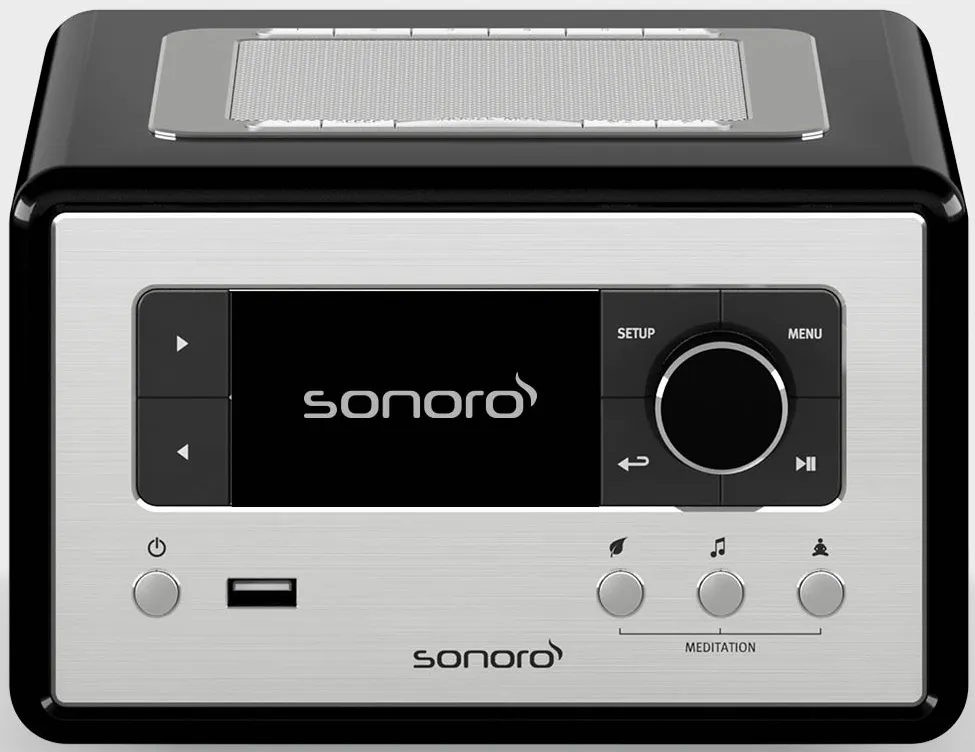 SONORO Radio internet Relax - Noir