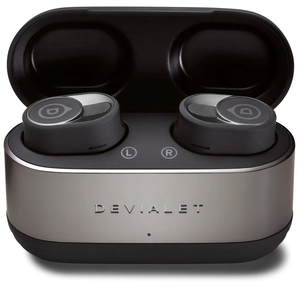 DEVIALET Écouteurs sans fil Gemini II avec réduction de bruit adaptative - Matte Black