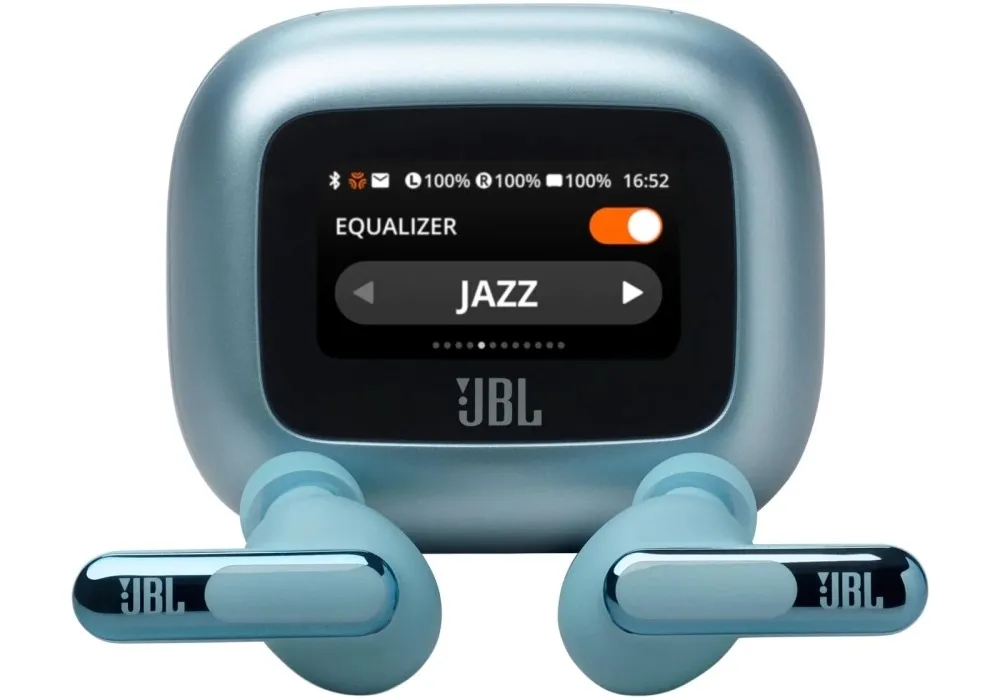 JBL Ecouteurs sans fil Bluetooth Live Beam 3 - Bleu