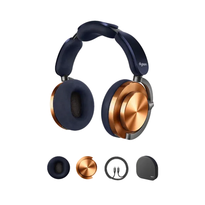 DYSON Casque sans fil OnTrac Bleu de Prusse/Cuivré
