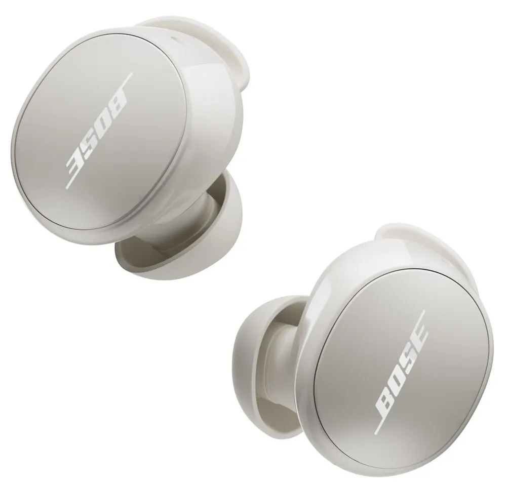 BOSE Ecouteurs sans fil à réduction de bruit QuietComfort - Blanc
