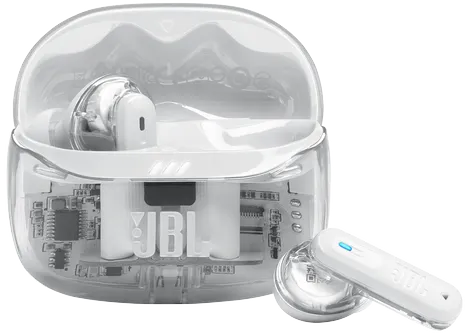JBL Ecouteurs sans fil Tune Beam 2 - Ghost White