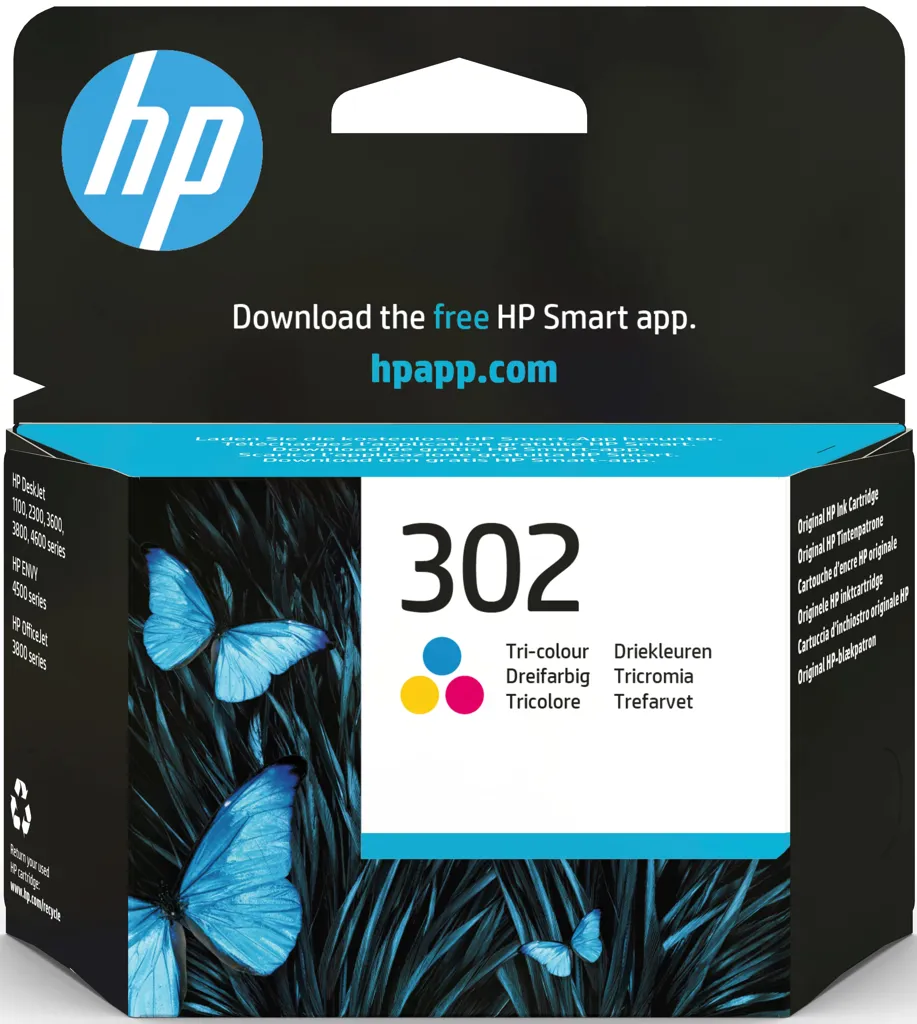 HP Cartouche d'encre - 302 - Couleur