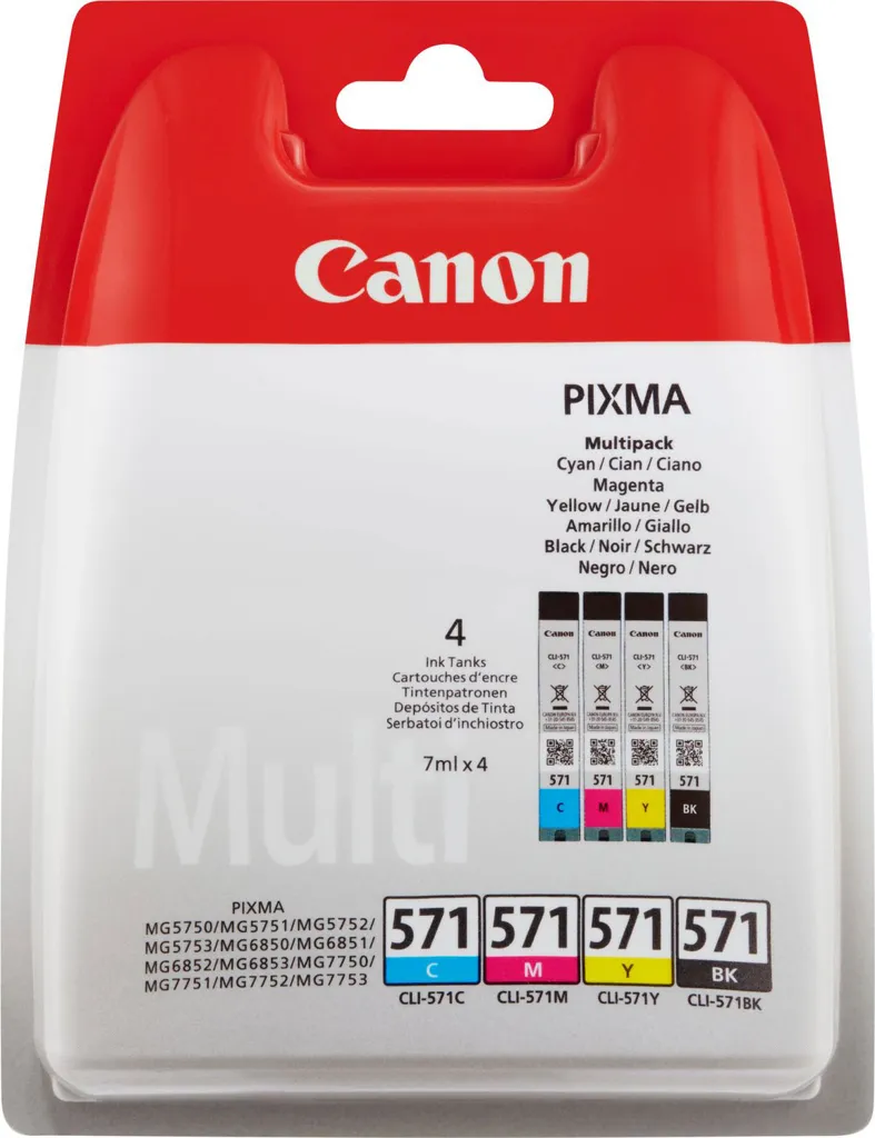 CANON CLI-571 4-couleurs Pack