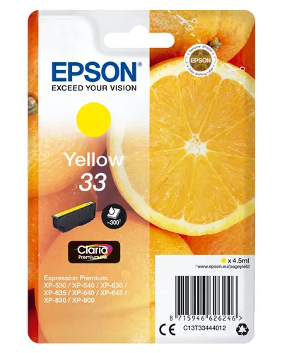 EPSON 33 Jaune - Cartouche d'encre