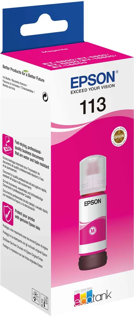 EPSON Bouteille EcoTank 113 magenta