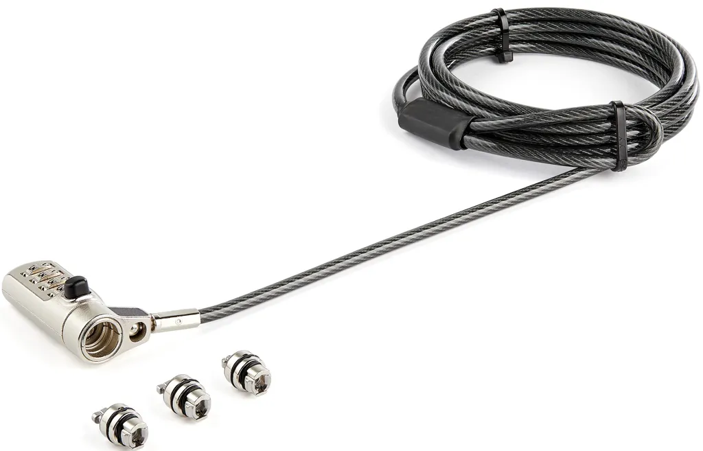 STARTECH Câble de Verrouillage Universel 3-en-1 - 2m