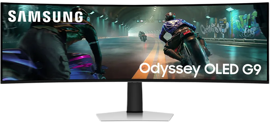 SAMSUNG Moniteur Gaming 49" DQHD 144 Hz Odyssey OLED G9 - LS49DG912SUXEN