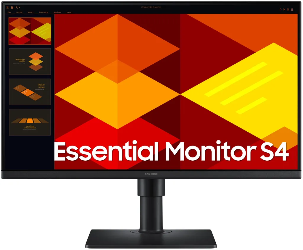 SAMSUNG Moniteur PC 27" FHD Essential Monitor S4 S40GD LS27D402GAUXEN