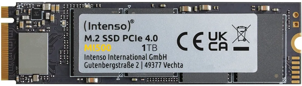 INTENSO SSD interne MI500 PCIe 4.0 M.2 2280 - 1To
