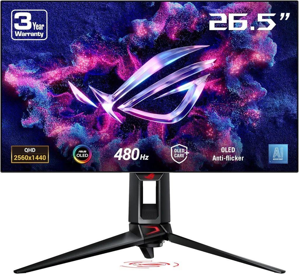 ASUS Moniteur Gaming 27" QHD ROG Swift OLED PG27AQDP