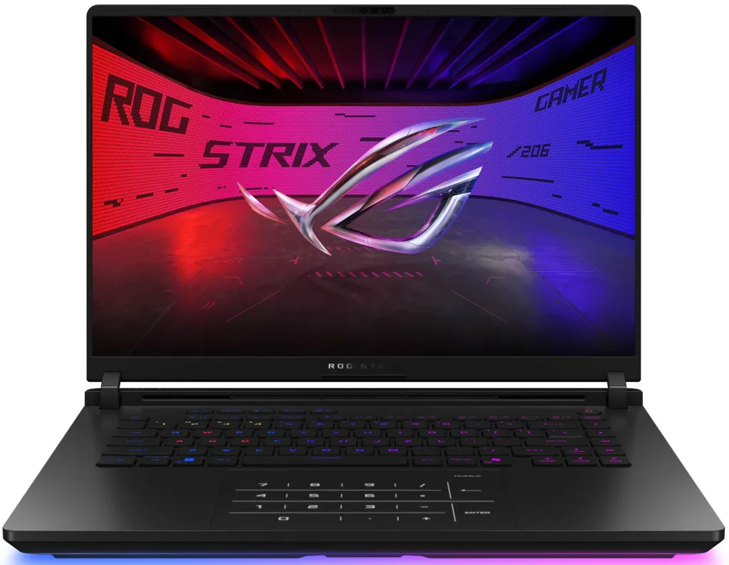 ASUS Laptop Gaming ROG Strix SCAR 16 Ultra 9 64Go 2 To RTX 5090 - QWERTZ - G635LX-RW042W