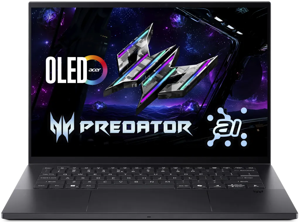 ACER Laptop Gaming 14,5" Predator Triton 14 AI Ultra9 32Go 2To RTX 5070 - QWERTZ - PT14-52T-98M1