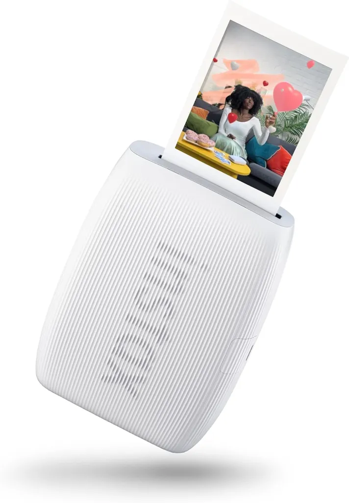 FUJIFILM Imprimante photo portable Instax mini Link 3 - Clay White