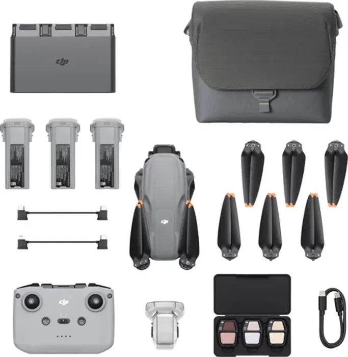 DJI Drone Air 3S Fly More avec Radiocommande RC-N3