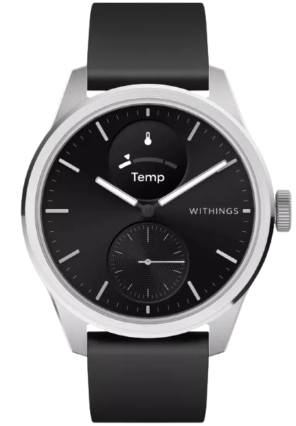 WITHINGS Smartwatch ScanWatch 2 - 42 mm - Noir