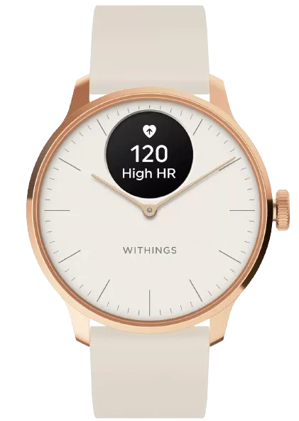 WITHINGS Smartwatch ScanWatch Light - 37 mm - Sand