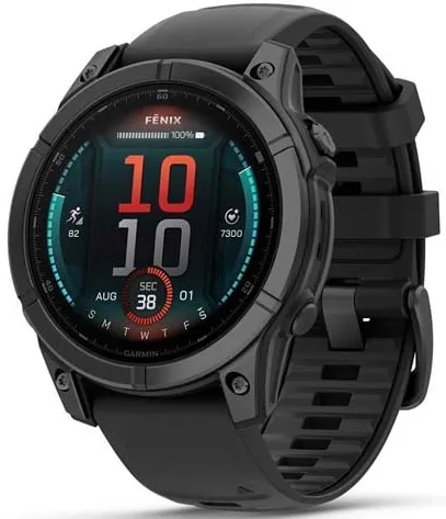 GARMIN Smartwatch Fénix E - 47mm - Noir