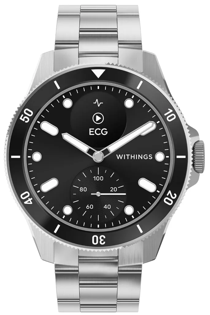 WITHINGS Smartwatch ScanWatch Nova 42mm - Noir