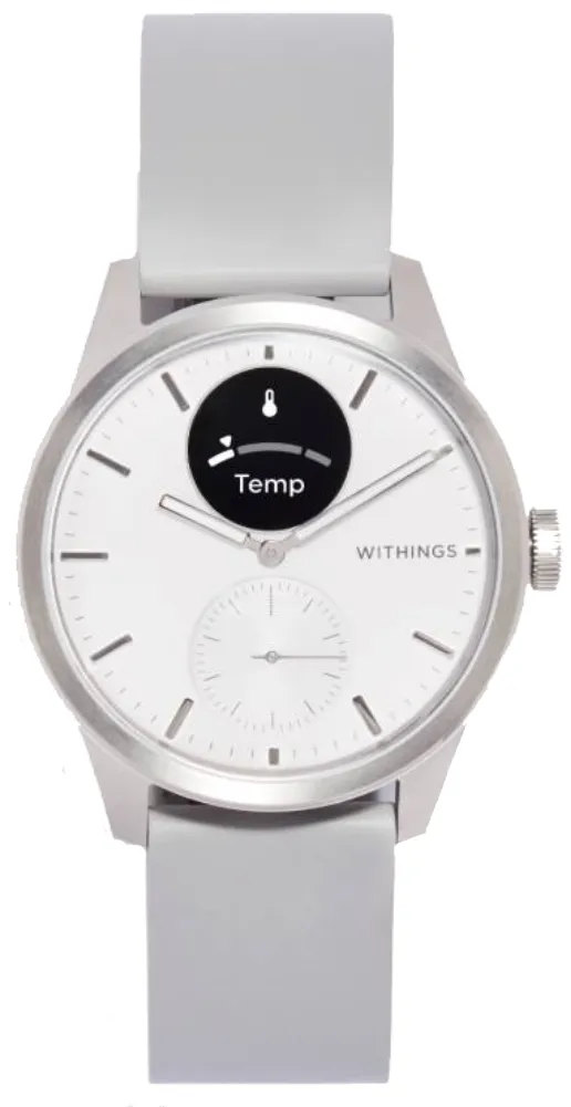 WITHINGS Smartwatch ScanWatch 2 - 42 mm - Blanc