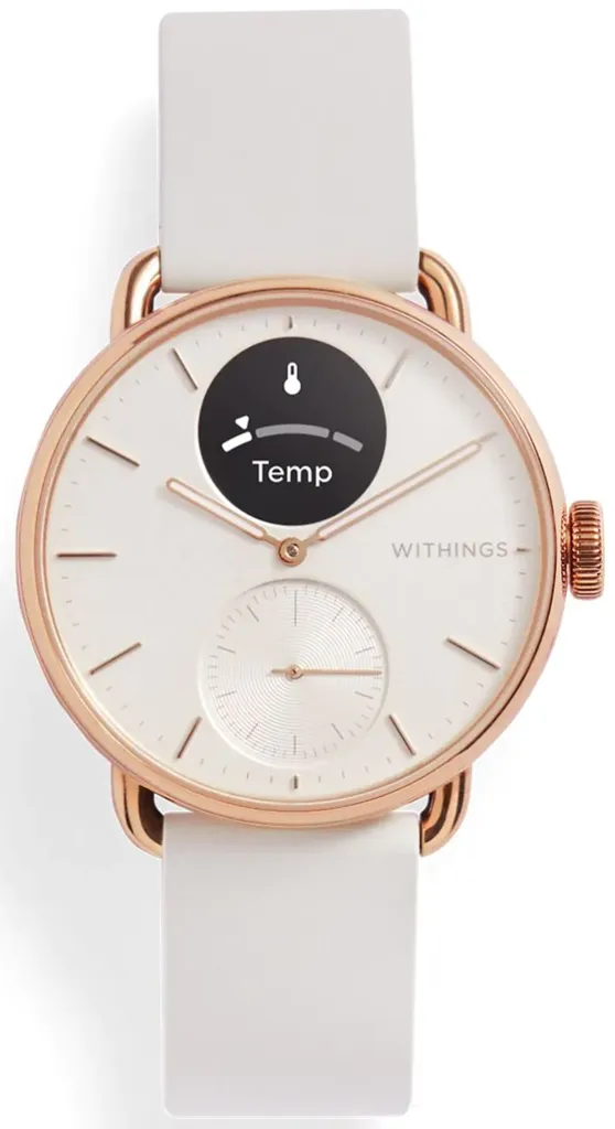 WITHINGS Smartwatch ScanWatch 2 - 38 mm - Or Rose