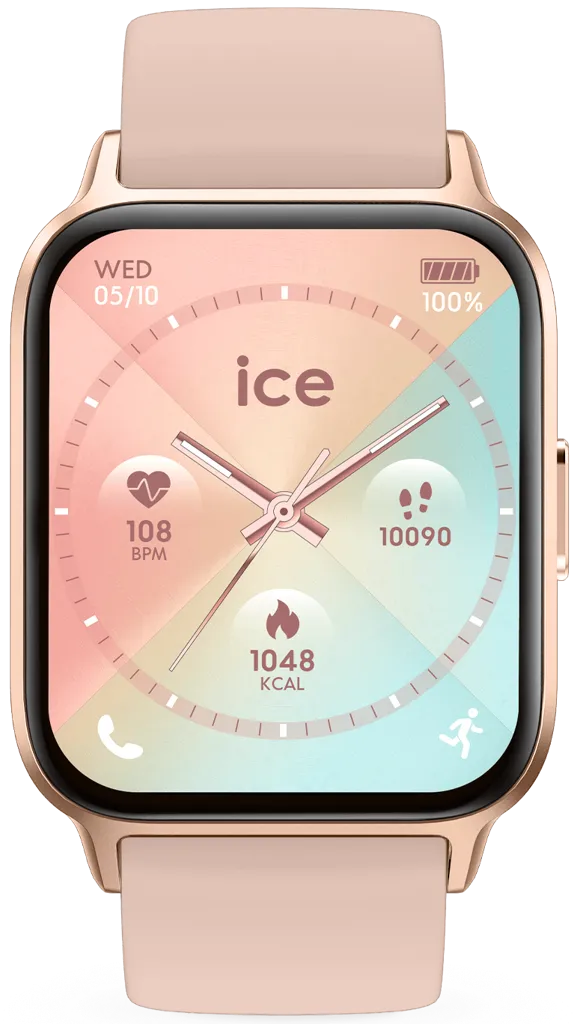 ICE WATCH Smartwatch Ice Fit 1.78 - Rose-Gold Nude
