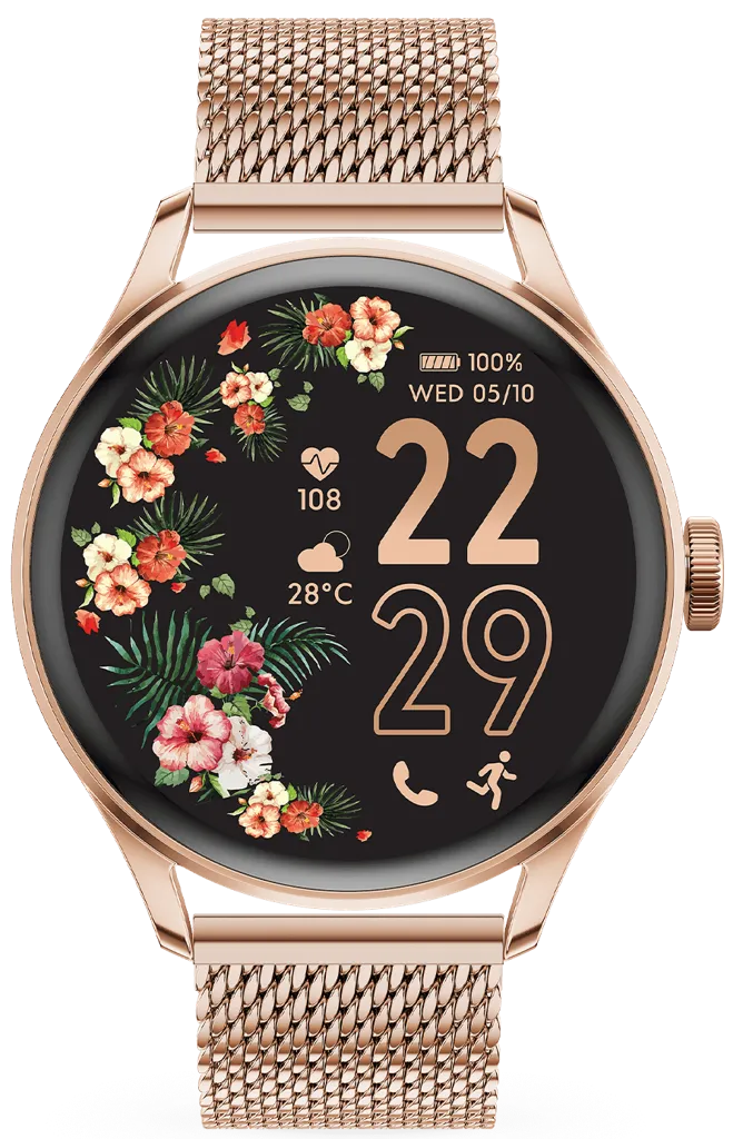 ICE WATCH Smartwatch Ice Smart 2.0 Ronde 1.20 - Rose-Gold Milanese