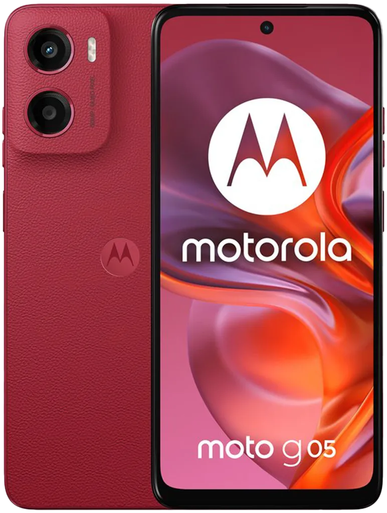 MOTOROLA Smartphone moto g05 - 64Go - Rouge prune